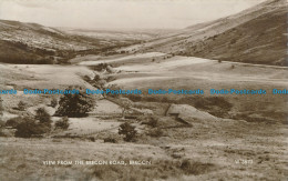 R028234 View From The Brecon Road. Brecon. Valentine. No W 3673. RP - Welt