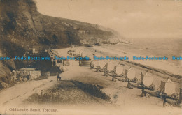 R029930 Oddicombe Beach. Torquay. 1922 - Welt