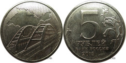 Russie - Fédération - 5 Roubles 2019 5 Ans Du Référendum Sur La Réunion De La Crimée à La Russie - UNC - Mon4661 - Russland