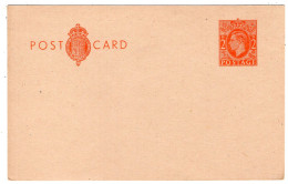 KG VI - Pre-stamped 2d - Interi Postali