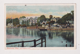 ENGLAND - Bowness Bay Old England Hotel Used Vintage Postcard - Other & Unclassified