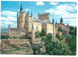 EL ALCAZAR Y LA CATEDRAL / EL ALCAZAR AND THE CATHEDRAL.- SEGOVIA.- ( ESPAÑA ) - Schlösser