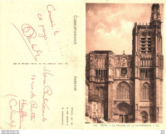 89 - Yonne - Auxerre - Sens - La Façade De La Cathedrale - Sens