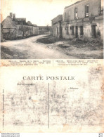 51 - Marne - Environs D'Esternay - Entrée D'un Village Après L'incendie Du 6/09/1914 - Autres & Non Classés