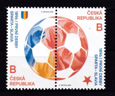 CZECH REPUBLIC-2021-AC SPARTA-SK SLAVIA.-MNH. - Unused Stamps