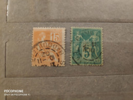 France	Monuments (F96) - Used Stamps