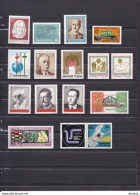 HONGRIE 1975 Yvert 2421-2422 + 2424 + 2442 + 2444-2446 + 2451-2452 + 2460-2463 + PA 376 NEUF** MNH Cote 8,50 Euros - Unused Stamps