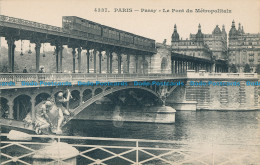 R028920 Paris. Passy. Le Pont Du Metropolitain. E. Le Deley. No 4337 - Wereld