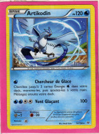 Carte Pokemon Francaise 2015 Xy Ciel Rugissant 16/108 Artikodin 120pv Bon Etat - XY