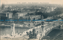 R028922 Paris. Pont Alexandre. Vue Generale. E. Le Deley. No 4127 - Wereld