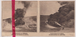 Oorlog Guerre 14/18 - Front, Lanceurs Des Flammes - Orig. Knipsel Coupure Tijdschrift Magazine - 1918 - Sin Clasificación