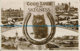 R028293 Good Luck From Skegness. Multi View. Valentine. RP - Wereld