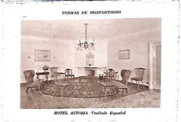 Portugal & Marcofilia, Termas De Monfortinho, Hotel Astória, Vestibulo Espanhol,  Lisboa 1949 (8887) - Castelo Branco