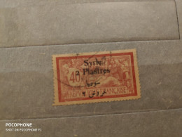 France Syria	2 Piasters (F96) - Used Stamps