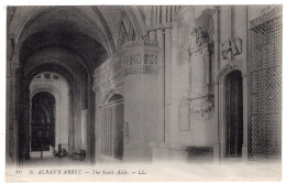 St. ALBAN'S ABBEY - The South Aisle - LL 10 - Hertfordshire