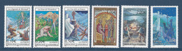 Andorre Français - YT N° 559 à 564 ** - Neuf Sans Charnière - 2002 - Unused Stamps