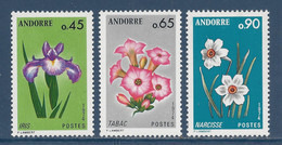 Andorre Français - YT N° 234 à 236 ** - Neuf Sans Charnière - 1974 - Ungebraucht