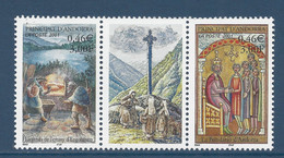 Andorre Français - YT N° 543 Et 544 ** - Neuf Sans Charnière - 2001 - Ongebruikt