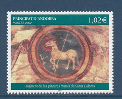 Andorre Français - YT N° 574 ** - Neuf Sans Charnière - 2002 - Nuevos