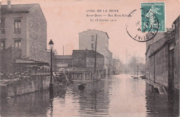 Saint Denis  -  Rue  Brise Echalas - Inondations De Janvier 1910 - CPA °J - Saint Denis