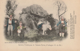 CPA - 13 - Aubagne - Santons Provençaux De Madame Neveu- Poême Elzéard Rougier- - Aubagne