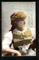 AK Laberthal, Junge Frau In Trachtenkleid  - Costumes