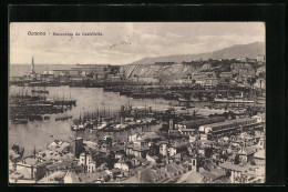 Cartolina Genova, Panorama Da Castelletto  - Genova