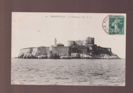 CPA - 13 - Marseille - Le Château D'If - Circulée En 1909 - Château D'If, Frioul, Islands...