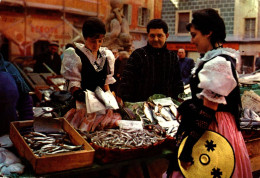 K0605 - Le Pittoresque Marché Aux Poissons à NICE - Carte Semi Moderne - Pêche