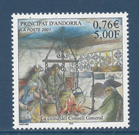Andorre Français - YT N° 551 ** - Neuf Sans Charnière - 2001 - Nuevos