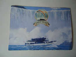 CANADA    POSTCARDS  MAID OF THE MIST NUAGARA FALLS   MORE  PURHASES 10% DISCOUNT - Unclassified