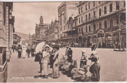 SOUTH AFRICA - Adderley Street CAPE TOWn - Great Animation Etc - Very Good HILLCREST Postmark 1914 - Sud Africa