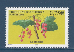 Andorre Français - YT N° 585 ** - Neuf Sans Charnière - 2003 - Unused Stamps
