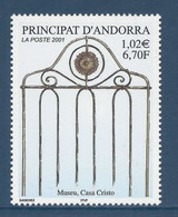 Andorre Français - YT N° 541 ** - Neuf Sans Charnière - 2001 - Unused Stamps
