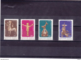 HONGRIE 1977 JOURNEE DU TIMBRE Yvert 2572-2575, Michel 3209-3212 NEUF** MNH Cote 6 Euros - Neufs