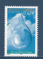 Andorre Français - YT N° 568 ** - Neuf Avec Charnière - 2002 - Ungebraucht