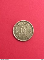 10 Francs / Maroc / 1371 (23) - Marruecos
