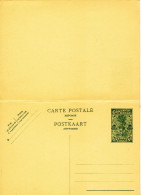 BELGIAN CONGO  PS SBEP 83 UNUSED - Stamped Stationery
