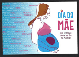 Pregnancy. Cesarean Section. Childbirth. Baby Birth. Entire Mother's Day Postcard. Schwangerschaft. Kaiserschnitt. Gebur - Primeros Auxilios
