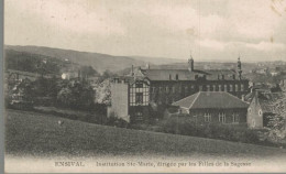 Ensival - Institution Ste Marie, Dirigée Par Les Filles De La Sagesse - 2 Scans - Verviers