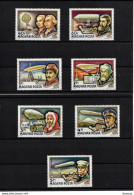 HONGRIE 1977 Montgolfière, Dirigeables Yvert PA 400-406, Michel 3230-3236 NEUF** MNH Cote 5 Euros - Nuevos