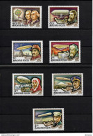 HONGRIE 1977 Montgolfière, Dirigeables Yvert PA 400-406, Michel 3230-3236 NEUF** MNH Cote 5 Euros - Unused Stamps