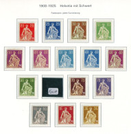 Helvetia Mit Schwert - Unused Stamps