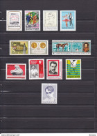 HONGRIE 1977 Yvert 2563 + 2565-2566 +2568-2570+ 2582-2586 NEUF** MNH Cote 11,50 Euros - Nuevos