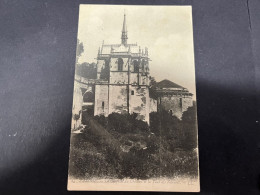 6-5-2024 (4 Z 16) B/w - VERY  OLD - Chapelle Du Château D'Amboise  (poted 1916) - Castelli