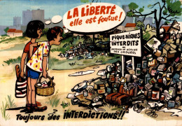 K0605 - HUMOUR - La POLLUTION - Carte Semi Moderne - Humor