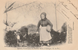 CPA - 13 - Aubagne - Santons Provençaux De Madame Neveu- Poême Elzéard Rougier- - Aubagne