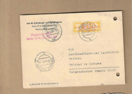 Los Vom 06.05  Dienst-Postkarte Aus Berlin Nach Zwickau  1958 - Briefe U. Dokumente