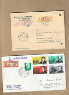 Los Vom 06.05  Einschreiben-Briefumschlag Aus Rechenburg 1963 - Cartas & Documentos