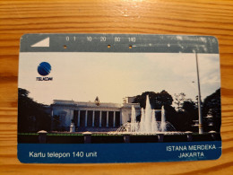 Phonecard Indonesia - Istana Merdeka, Jakarta - Indonésie